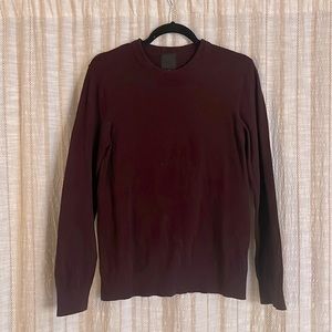 H&M Burgundy Sweater